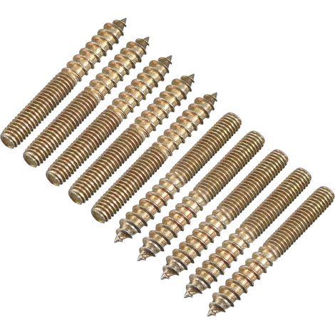 24pcs M6x50mm Vis Double Filetage Boulon Cintre (1/5)