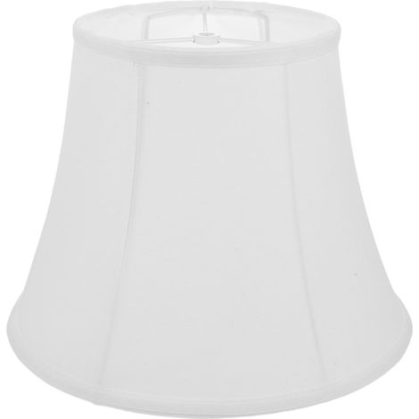 CCYKXAAbat-jour pour lampe de table : petit modèle à pince, support ampoule, remplacement pour lampe sur pied et suspension, blanc (1/5)