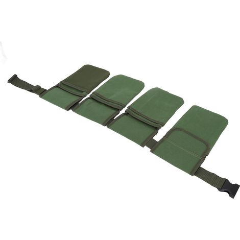 Sacoche ceinture pour outils de jardin en toile robuste, sac de rangement pour hommes et femmes (1/5)