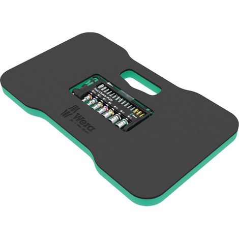 Estuche de puntas con carraca y llaves de vaso 9515 Juego de cojín protector de rodillas Set 1 - Wer (1/5)
