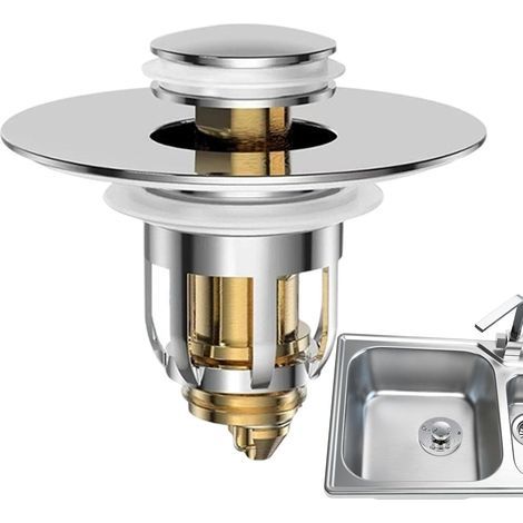 in 1 Universal Sink Drain Stopper Odor Proof Kitchen Sink (1/5)
