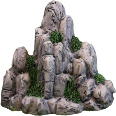 Ornement De Bureau - Rocaille Miniature En Résine - Décoration De Table Aquarium Et Bac À Sable - 1 Pièce (1/2)