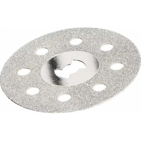 1 - Disque Diamant - Accessoire Rotatif - Découpe Céramique Porcelaine Béton - Coupe Fine Résistant - Atelier Bricolage - Gris - 38mm (1/4)