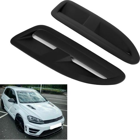 Fahrzeugmodifikation: Auspuffblenden für Ford BMW, mattschwarz. (1/5)