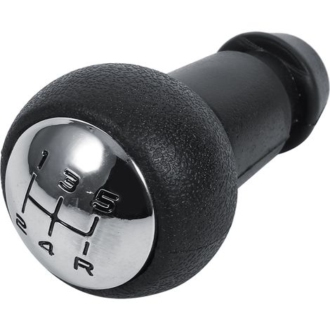 Pommeau de levier de vitesse manuel noir universel 5 vitesses pour Peugeot 307 (1/5)