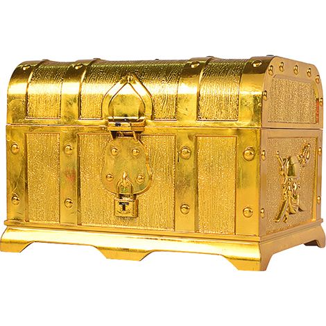 Boîte de Rangement Bijoux Pirate en Plastique pour Maquillage et Bonbons (1/5)