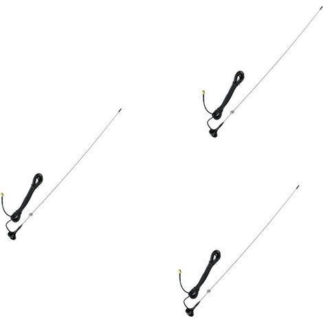 Adatto per 3 antenne magnetiche dual-band UT-108UV SMA-M 144/430MHz, per radio.