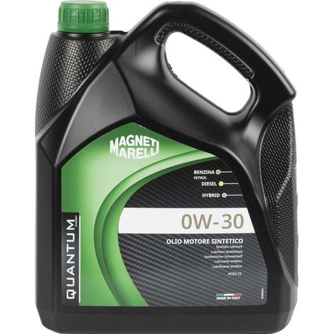 Magneti Marelli Lubrificante auto sintetico olio motore 0W-30 4lt (1/5)