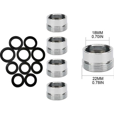 Adaptateur de robinet de cuisine en laiton pour purificateur d'eau et aérateur. (1/5)