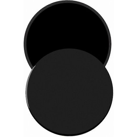 Disque de fitness double noyau, adapté aux exercices à domicile, au yoga et au patinage, noir. (1/5)