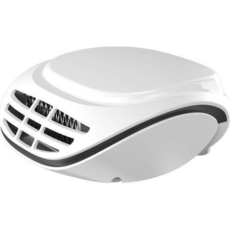 Calefactor de coche de 12 V y 120 W, desempañador de coche, calefactor de ventilador 2 en 1 para coche, calefactor portátil para coche con enchufe para encendedor de cigarrillos, para camping, caravan (1/4)