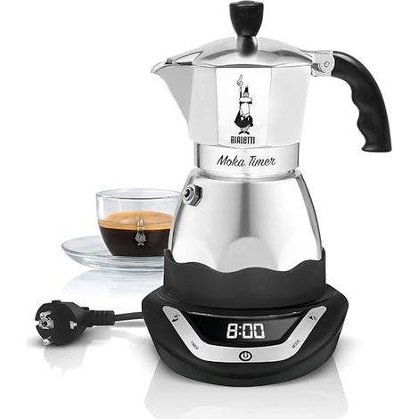 BIALETTI Macchina Da Caffè Timer 3 Tazze