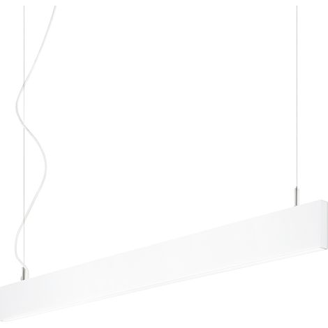 Sospensione Modulare Moderna Linus Alluminio Bianco Led 32W 4000K Luce Naturale