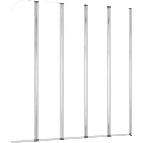 Cabines de douche, Verre trempé, Design moderne, BLANC (1/2)