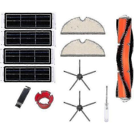 Filtre et brosse latérale principale pour aspirateur Xiaomi / Roborock S50-S55 S5 (pièces détachées) (1/5)