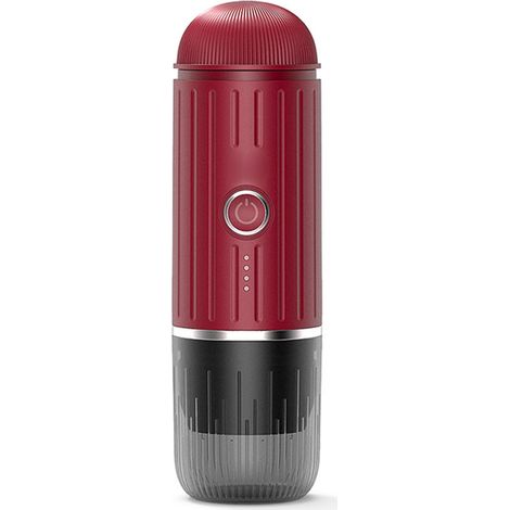 Cafetière expresso portable électrique compatible capsules Nespresso et café moulu 19 bars 100W chauffage sans fil pour voyage camping bureau maison (1/4)