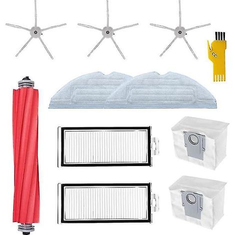 Walzenbürsten-Seitenbürsten HEPA-Filter für Roborock Q7 Max Q7 Max+ (1/4)