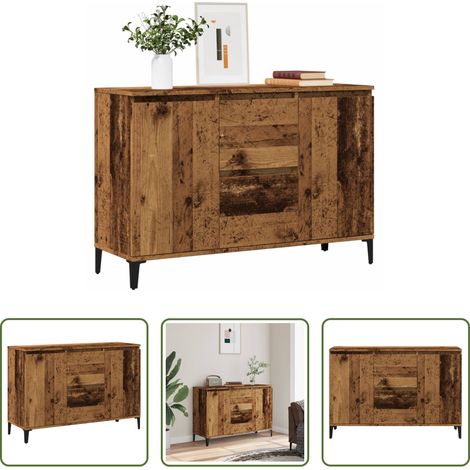 Holzwerkstoff -  Sideboard Altholz-Optik 102x35x70 cm Holzwerkstoff (1/5)