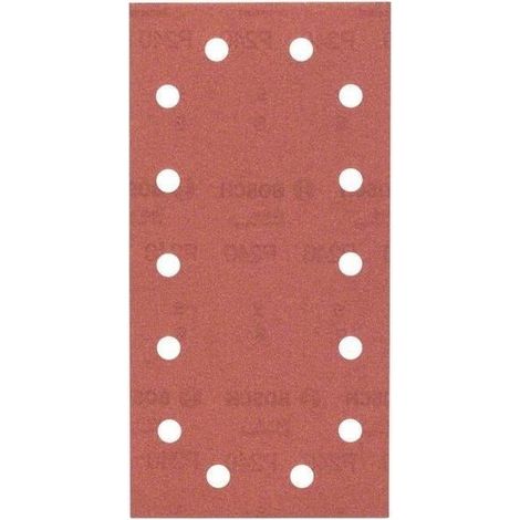 Bosch Feuilles abrasives pour ponceuse vibrante, set de 10 pièces (1/2)