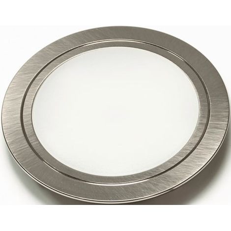 L&S  Luminaria Empotrable  Chip Emotion  12 V  4 W  EL.-D.68mm Color  del Marco  Aspecto Acero  Inoxidable  - 2000017 (1/3)