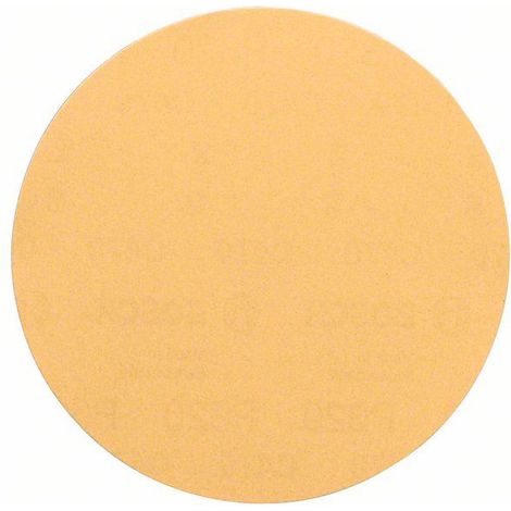 Jeu de 10 feuilles abrasives C470 Bosch, diamètre : 125 mm - 1609200158 (1/4)