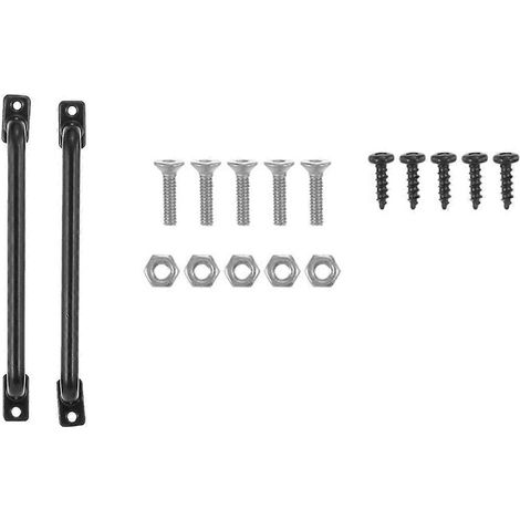 Kit de connexion de biellette de direction en fer compatible avec les voitures tout-terrain télécommandées à l'échelle 1/10, facile à installer. (1/5)