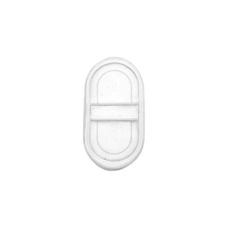 Gummikappe für Doppel- und Dreifachknöpfe, transparent LPXAU157 lovato (1/5)