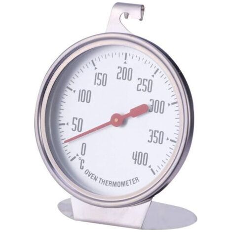 Oven Thermometer, Grill/Smoking Thermometer, Large Display Clearly Shows Temperatures for Kitchens and Households (Random Color) (1/4)