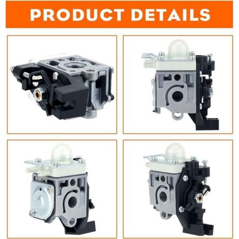Carburateur - Pour Débroussailleuse - Compatible Echo SRM 225 GT225 PAS 225 SHC225 PPF225 - Alésage Papillon 9 mm - Venturi 9,15 mm - 1 Pièce (1/3)