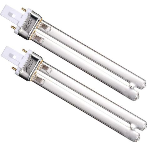[RM] Lot de 2 lampes UV 13 W à culot G23 SunSun Jebao
