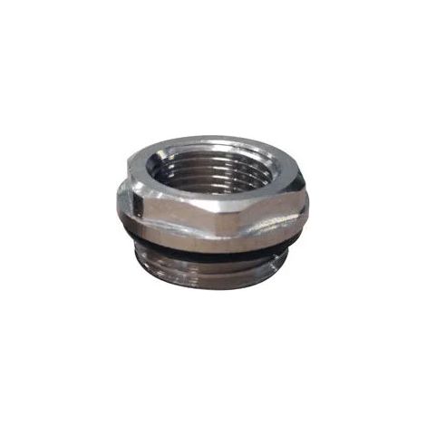 Riduzione per radiatore in acciaio 15x21/12x17