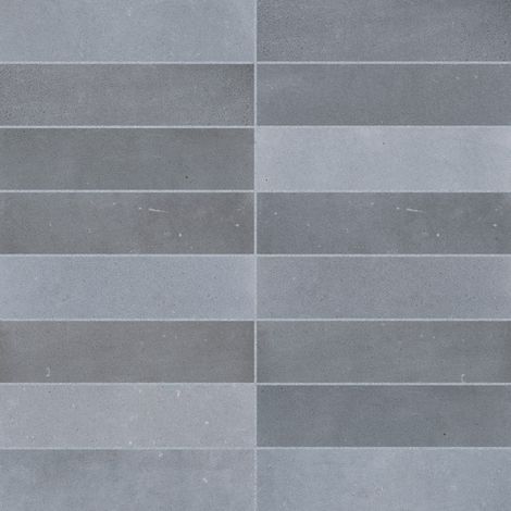 Carrelage effet Zellige Gris 20x6,5x0,85 cm Mat Serinor - Mur intérieur (vendu par carton de 0,5 m²) - RO'MA CARRELAGE