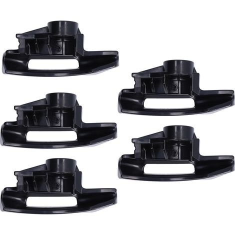 Lot de 5 Têtes de Montage pour Machine à Pneus 8183061 182960, Nylon Noir, Remplacement COATS, Outil de Changement de Pneu, Accessoire de Démonte-Pneu (1/5)