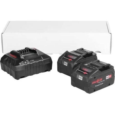 Mafell Kit batterie 5,5 Ah 18 V con caricabatterie Power-Set 2 cod. 209599
