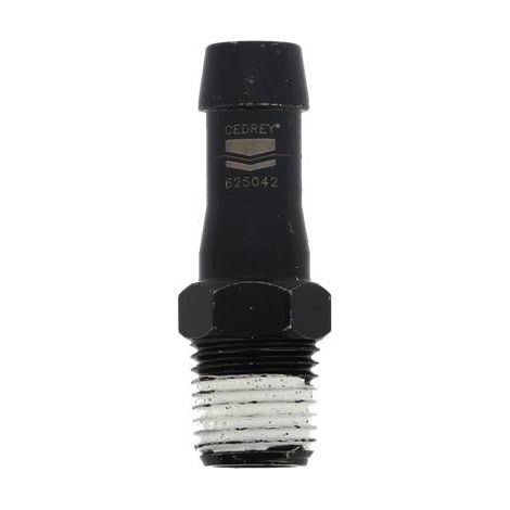EMBOUT MALE 1/2'' TUYAU 13MM CANNELE FILETE CEDREY