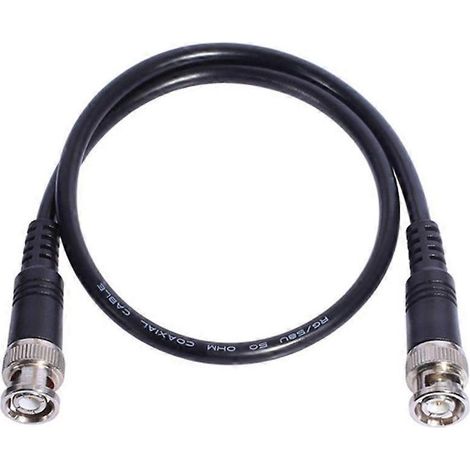 Câble coaxial BNC mâle-BNC mâle, câble coaxial à faible perte, câble de raccordement BNC (1/4)
