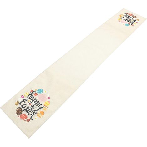 Chemin de table de Pâques en lin pour nappe décorative (1/5)