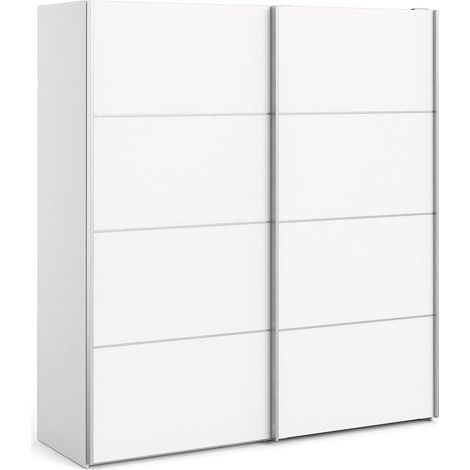 Guardaroba, colore bianco, cm 182.4 x 201.5 x 64 (1/5)