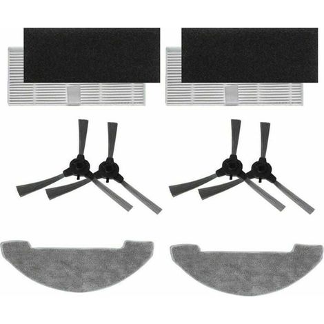 Kit d'Accessoires pour Proscenic 850T avec 2 Brosse Principale 4 Filtre Hepa 6 Brosse Latéra BROSSE ET ACCESSOIRE D’ASPIRAT (1/5)