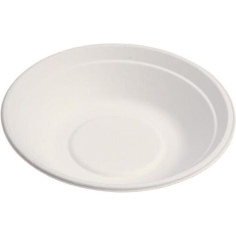 Assiette jetable 680 ml en cellulose - 50 pièces - Ecobioshopping (1/3)