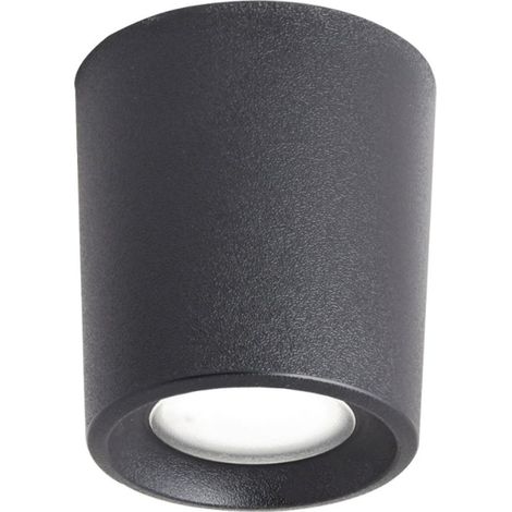 Plafoniera esterno resina top light pisa plp ne gu10 cct led