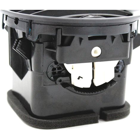 Jeffergarden Panel de ventilación cubierta de rejilla boquilla de ventilación reemplazo negro Piano para Opel Corsa D Adam 2201099 (1/4)