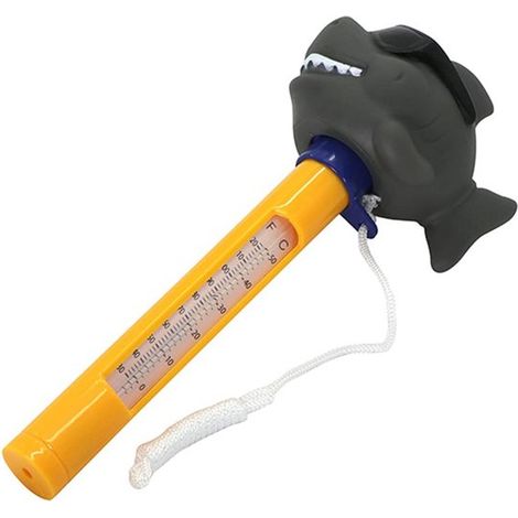 Termometro galleggiante per piscine, ideale per misurare con precisione la temperatura dell'acqua di piscine, vasche idromassaggio e laghetti. (1/5)