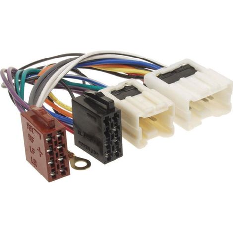 Fiches ISO Autoradio compatible avec Nissan Pathfinder Terrano 2 Xtrail 350Z Micra Murano Navara
