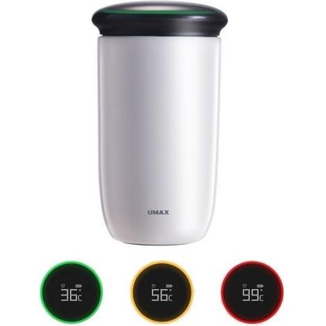 Vaso refrigerante inteligente Umax C2 blanco 220 ml (8595142718712)