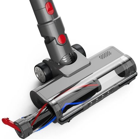 Cepillo ZVD para Dyson V7 V8 V10 V11 V15 sv10 sv12 sv14 sv15, cabezal de escoba Dyson con cepillo turbo y cepillo de terciopelo suave, 4 LED y bloqueo de gatillo, accesorio Dyson para alfombras, parqu (1/4)