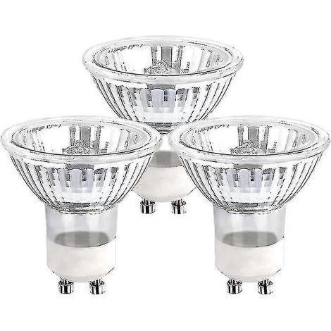 Lot de 5 ampoules halogènes GU10 35 W à intensité variable, réflecteur halogène -t (1/5)