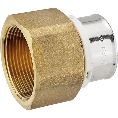 Pressfitting-Übergang 40 x 3,5 mm - 1 1/2 Zoll Innengewinde für MV-Rohr