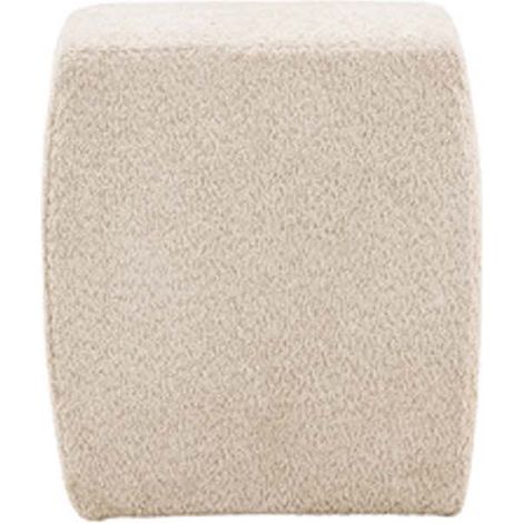 Pouf cube en polyester bouclette Neapel (1/5)