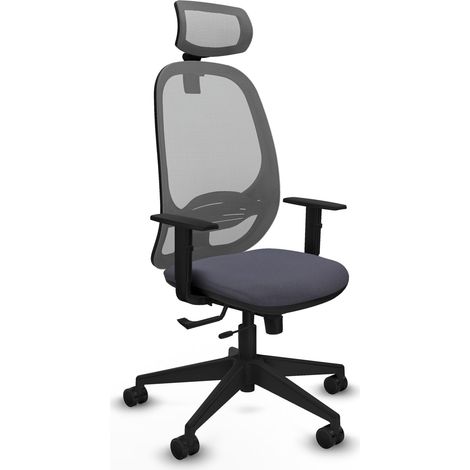 Sedia da ufficio piqueras y crespo Cilanco nero supporto 120 kg (1/2)